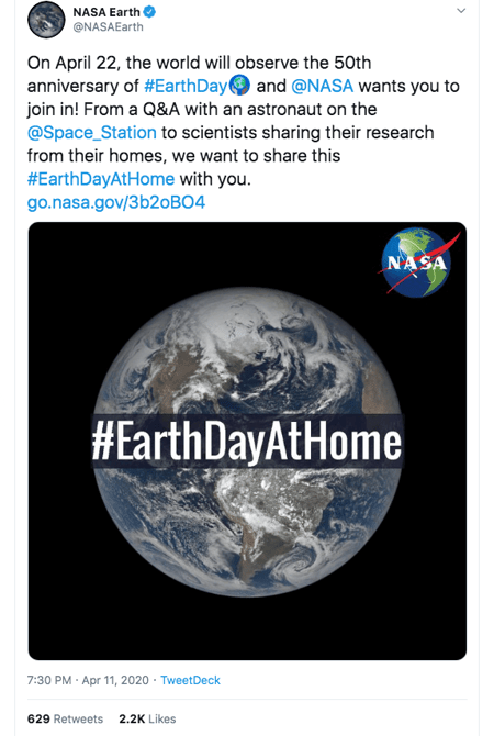 NASA-Earthdayathome-twitter