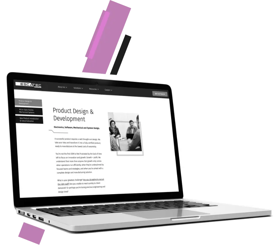 mock-up-of-escatec-website-design-by-equinet
