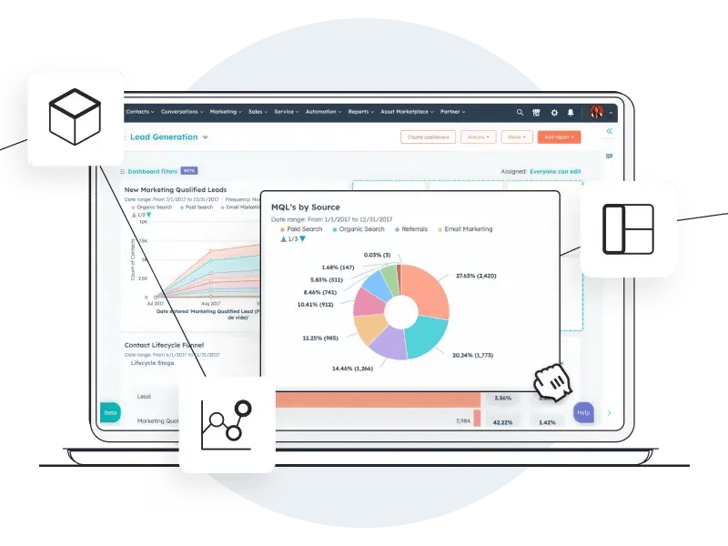 HubSpot-Custom-Dashboard