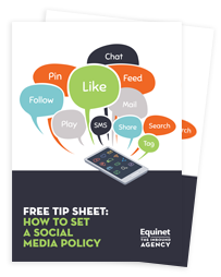 Free tip sheet: How to set a social media policy