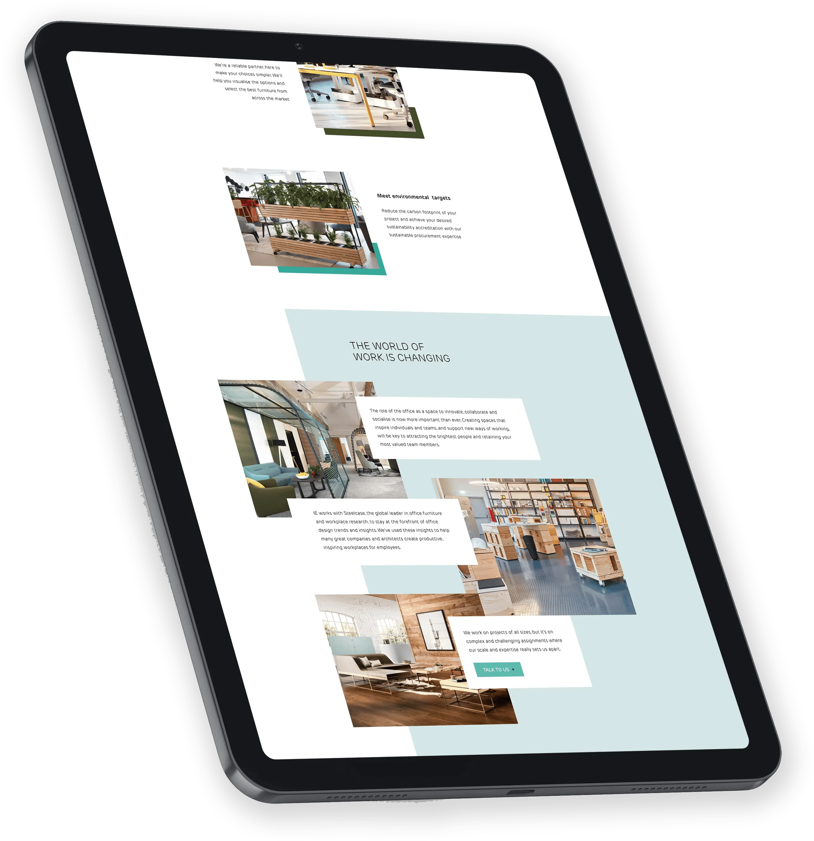 ipad-air-mock-up-of-ie-website-design-by-equinet