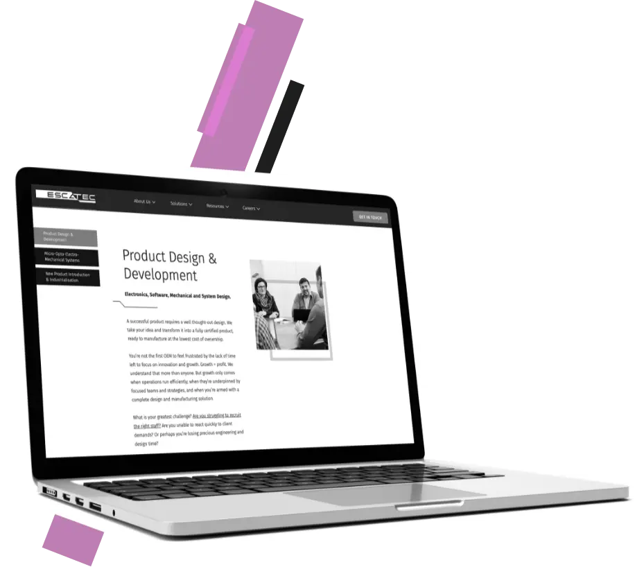 mock-up-of-escatec-website-design-by-equinet